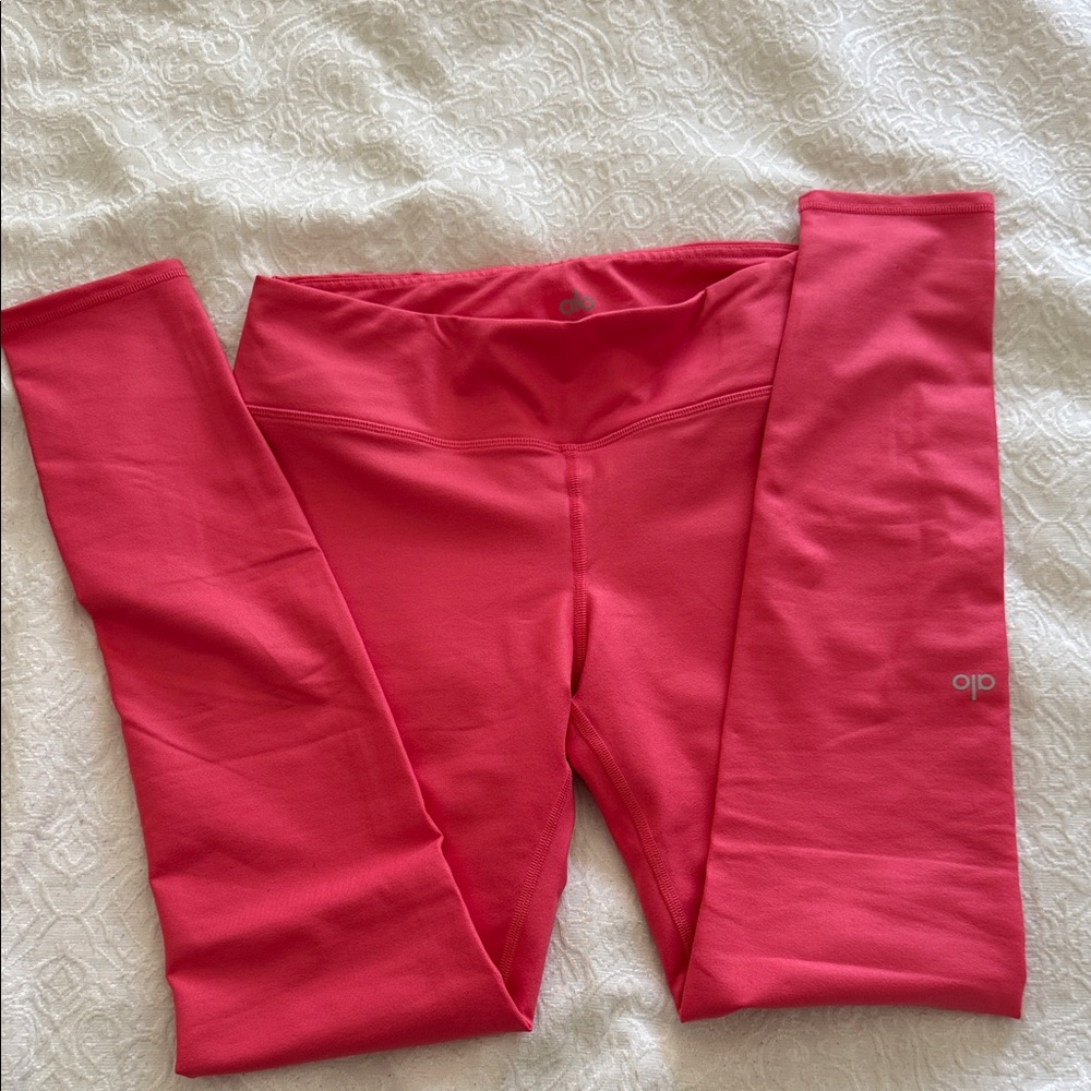 ALO Yoga Bright pink/coral Leggings